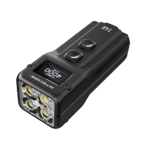 LINTERNA EDC SUPERBRILLANTE DE 4000 LÚMENES  T4K